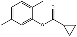 2,5-二甲基苯基环丙烷羧酸盐 结构式