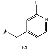 2-氟-4氨甲基吡啶盐酸盐 结构式