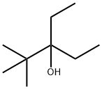 3-乙基-2,2-二甲基-3-戊醇 结构式