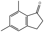 5,7-二甲基-1-茚酮 结构式