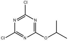 2,4-二氯-6-异丙氧基-1,3,5-三嗪 结构式