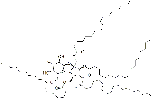 sucrose tetrastearate 结构式