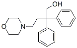 2,2-Diphenyl-4-morpholino-1-butanol 结构式