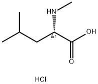 N-METHYL-L-LEUCINE HYDROCHLORIDE 结构式
