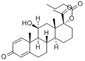 多泼尼酯 结构式