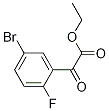 Ethyl 2-(5-broMo-2-fluorophenyl)-2-oxoacetate 结构式