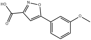 5-(3-Methoxyphenyl)isoxazole-3-carboxylicacid