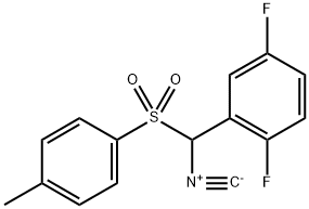 α-Tosyl-(2,5-difluorobenzyl)isocyanide 结构式