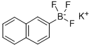 (2-萘)三氟硼酸钾 结构式