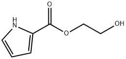 1H-Pyrrole-2-carboxylicacid,2-hydroxyethylester(9CI) 结构式