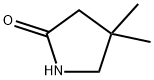4,4-二甲基-2-吡咯烷酮 结构式