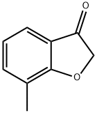 7-甲基苯并呋喃-3(2H)-酮 结构式
