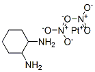 cyclohexane-1,2-diamine, platinum(+2) cation, dinitrate 结构式