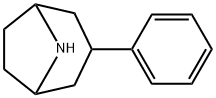 3-苯基-8-氮杂双环[3.2.1]辛烷 结构式