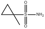 1-甲基环丙烷磺酰胺 结构式