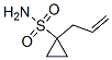 Cyclopropanesulfonamide, 1-(2-propenyl)- (9CI) 结构式