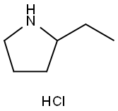 2-ethyl-Pyrrolidine hydrochloride 结构式