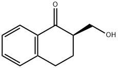 1(2H)-Naphthalenone,3,4-dihydro-2-(hydroxymethyl)-,(2R)-(9CI) 结构式
