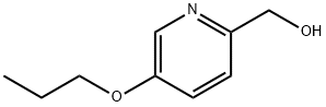 2-羟甲基-5-丙氧基吡啶 结构式