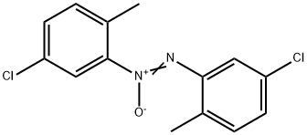 5,5'-Dichloro-2,2'-dimethylazoxybenzene 结构式