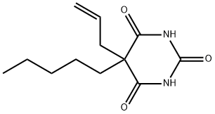 5-Allyl-5-pentyl-2,4,6(1H,3H,5H)-pyrimidinetrione 结构式