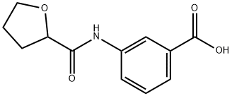 3-(氧杂环戊烷-2-酰胺并)苯甲酸 结构式