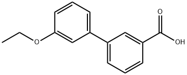 3-乙氧基-联苯-3-羧酸 结构式
