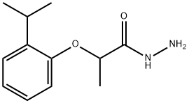 2-(2-异丙基苯氧基)丙烷肼 结构式