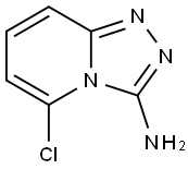 1,2,4-triazolo[4,3-a]pyridin-3-amine, 5-chloro- 结构式