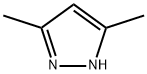 3,5-二甲基吡唑 结构式