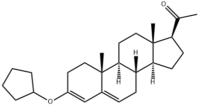 奎孕酮 结构式