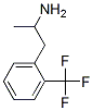 1-[2-(trifluoromethyl)phenyl]propan-2-amine 结构式
