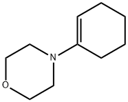 1-吗啉基-1-环己烯 结构式