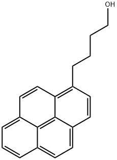 4-(1-芘基)-1-丁醇 结构式
