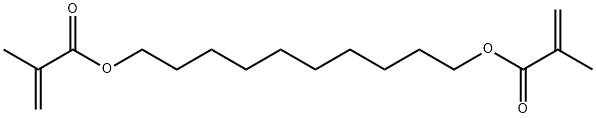 2-甲基-2-丙烯酸-1,10-癸二酯 结构式