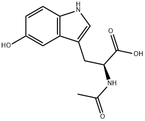 AC-L-5-羟基色氨酸 结构式