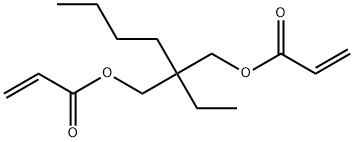 2-BUTYL-2ETHYL-1,3-PROPANEDIOL DIACRYLATE 结构式