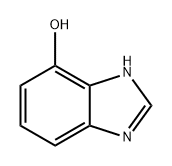 1H-苯并咪唑-7-醇 结构式