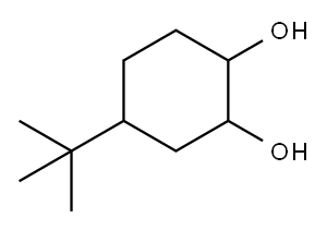 4-(1,1-二甲基乙基)-1,2-环己二醇 结构式