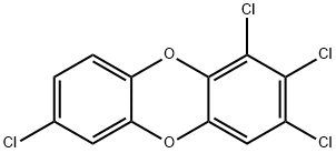 1,2,3,7-Tetrachlorodibenzo[1,4]dioxin 结构式