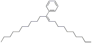 11-Phenyl-10-henicosene 结构式