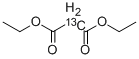 丙二酸二乙酯-2-13C 结构式