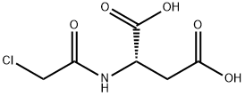 (2-氯乙酰)-L-天冬氨酸 结构式