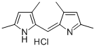 3,5,3′,5′-四甲基-1H,2′H-2,2′-亚甲基-二-吡咯盐酸盐 结构式