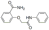 2-[(N-Phenylcarbamoyl)methoxy]benzamide 结构式