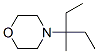 4-(1-Ethyl-1-methylpropyl)morpholine 结构式