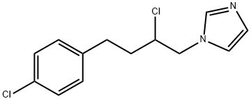 1-[4-(4-氯苯基)-2-氯正丁基]咪唑 结构式