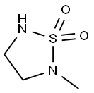 2-甲基-1,2,5-噻二唑烷 1,1-二氧化物 结构式