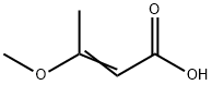 3-甲氧基丁烯酸 结构式