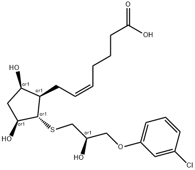 鲁前列醇 结构式